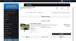 Desktop Screenshot of admarequipment.com